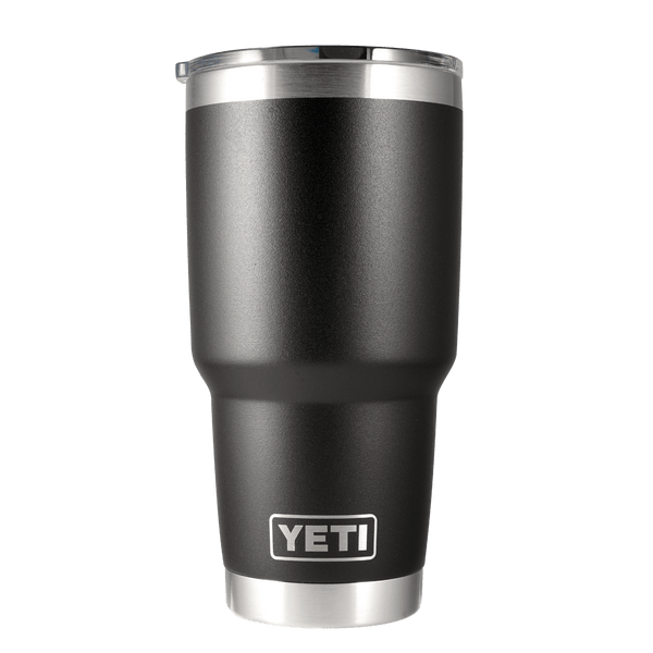 Yeti Rambler 20 Oz. Black Stainless Steel Insulated Tumbler with