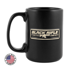 Yeti Reticle Badge Rambler Water Bottle 36 oz | Black Rifle Coffee Company