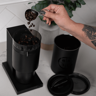 Conical Burr Coffee Grinder - Matte Black