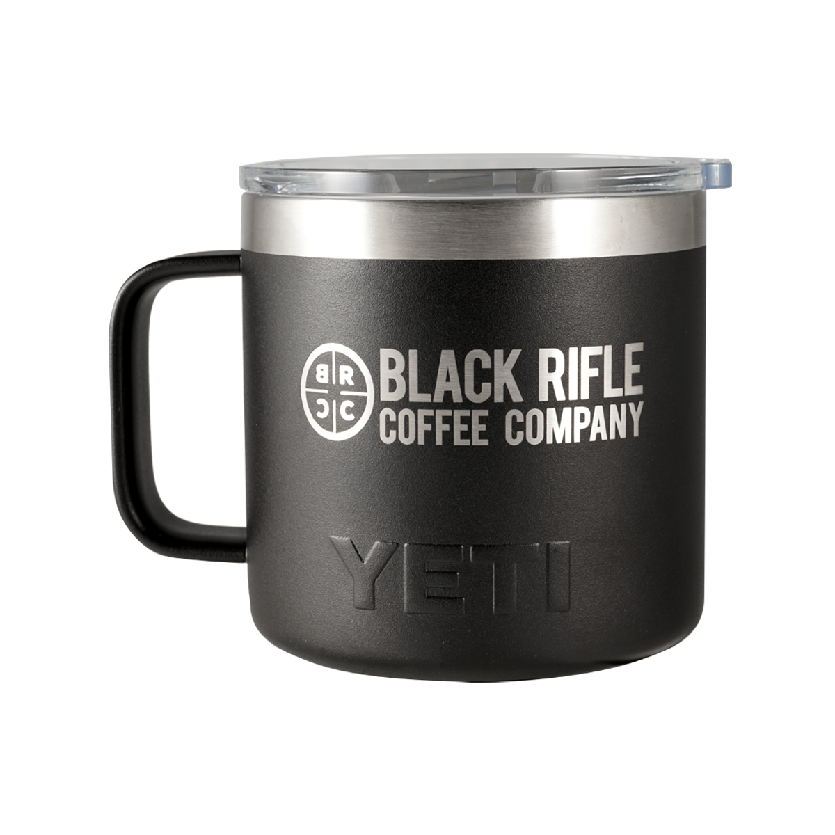 Yeti Company Logo Rambler 14 oz Mug – Black Rifle Coffee Company