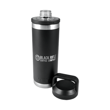 Matte black yeti rambler 😻  Black water bottles, Yeti rambler