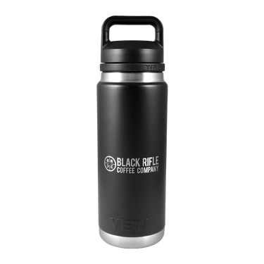 Yeti Company Logo Rambler Water Bottle 18oz / Black | Black Rifle Coffee Company