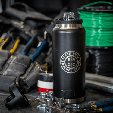 Yeti Company Logo Rambler Water Bottle – Black Rifle Coffee Company