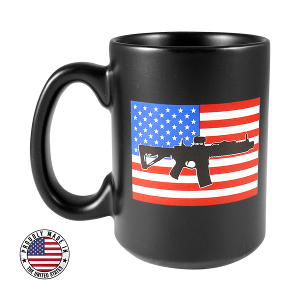 Black Rifle Coffee Company SBR Flag Logo Tumbler - 30oz